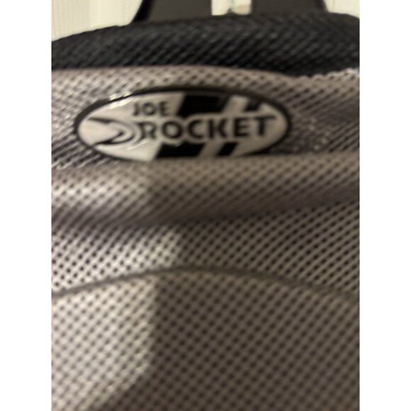 Women’s Joe Rockets Motorcycle Jacket Medium Black/Grey With Pads NEW - Picture 3 of 16